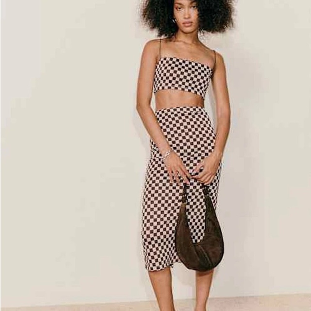 Reformation Callista Knit 2 Piece Set